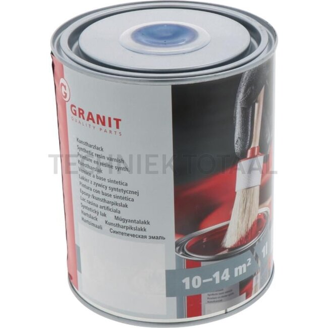 GRANIT Verf RAL 5019 capri blauw - 1 liter blik