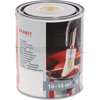 GRANIT Lack RAL 1013 perlweiß - 1 Liter Dose