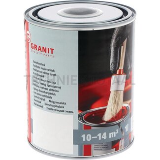 GRANIT Lack RAL 5004 schwarzblau - 1 Liter Dose
