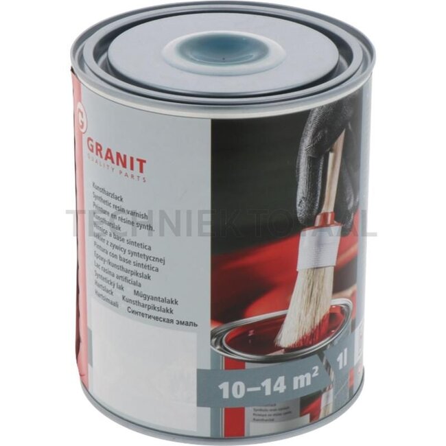 GRANIT Verf RAL 6034 pastelturkoois - 1 liter blik