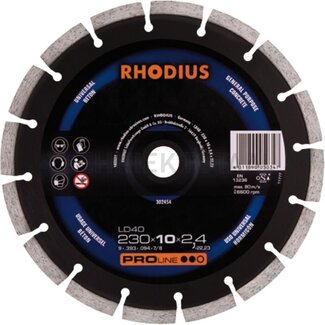 RHODIUS Diamond cutting disc LD40 LD40