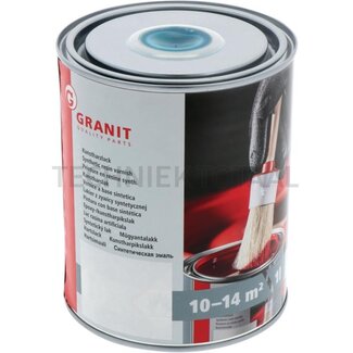 GRANIT Verf RAL 5021 waterblauw - 1 liter blik
