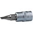 GRANIT BLACK EDITION 1/4" slotted bit socket, 7 mm