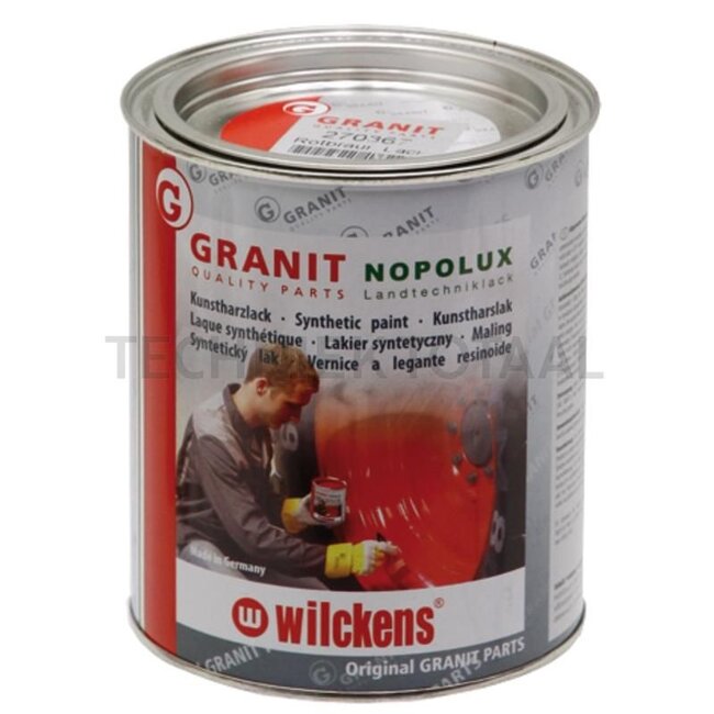 GRANIT Chassis paint red brown DB3575 - 2,5 l tin - 14137520080