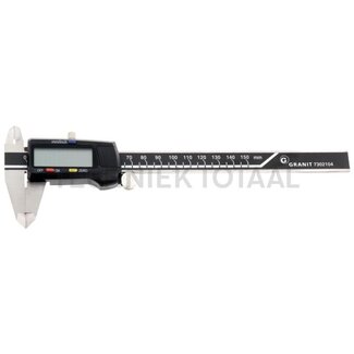 GRANIT BLACK EDITION Digital vernier calipers 0 - 150 mm