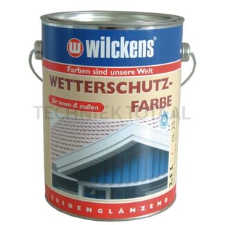 GRANIT Wetterschutzfarbe schokobraun - 2,5 Liter Dose