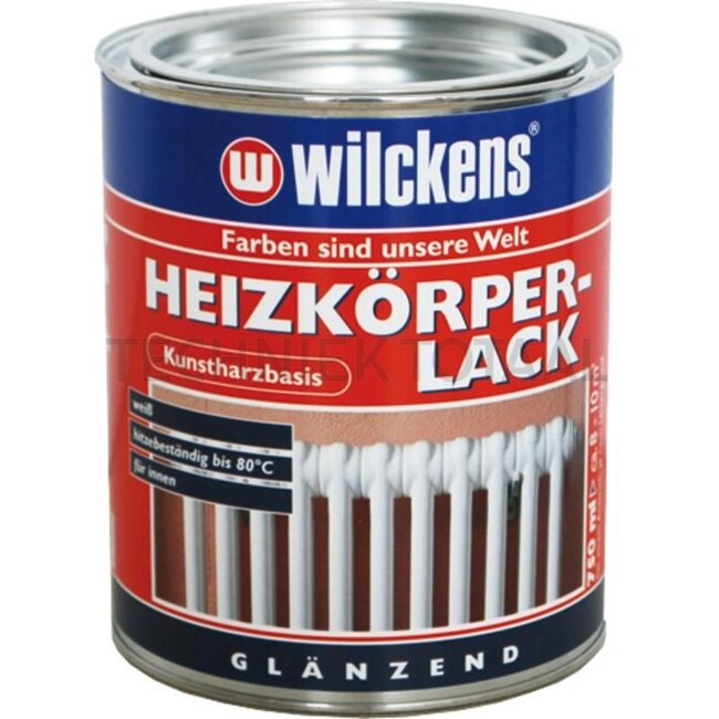 GRANIT Radiatorlak wit - 750 ml - 270899 | Kleur: wit | Inhoud: 750 ml