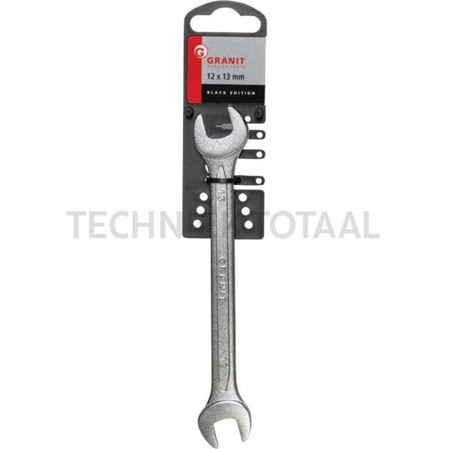 GRANIT BLACK EDITION Pitch key 12 x 13 mm, 172 mm, bekhoek 15°