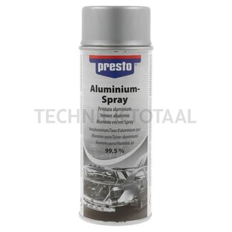 Presto Aluminium spray - 400 ml spray can