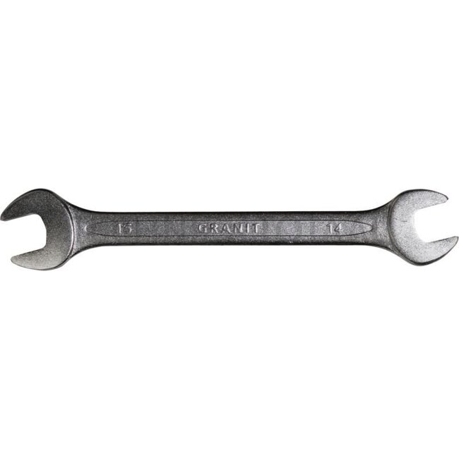 GRANIT BLACK EDITION Double open-ended spanner, 14x15 mm - 73013820