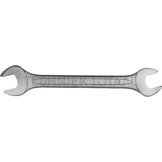 GRANIT BLACK EDITION Double open-ended spanner, 18x19 mm