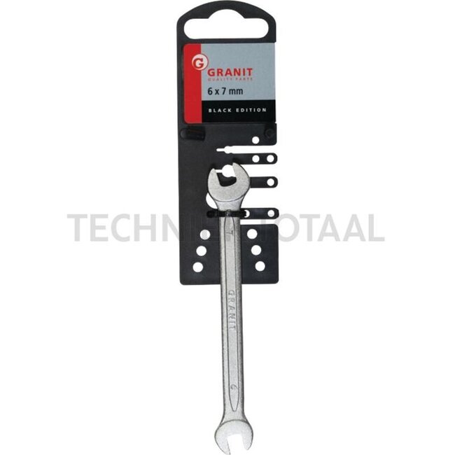 GRANIT BLACK EDITION Double open-ended spanner, 12x13 mm - 000047301381, 0000047301381