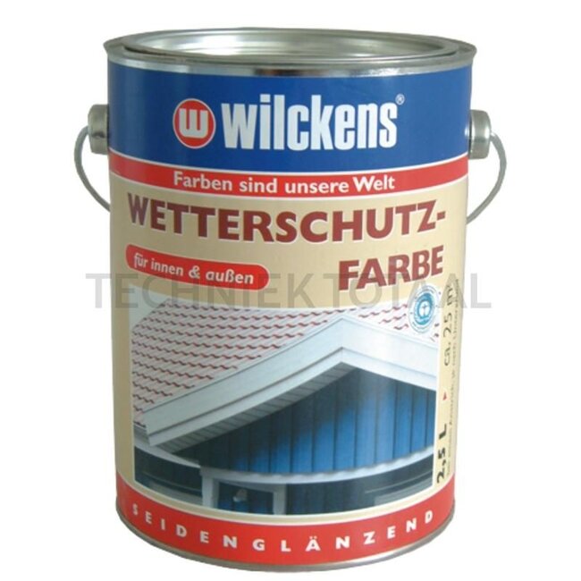 GRANIT Wetterschutzfarbe moosgrün - 2,5 Liter Dose