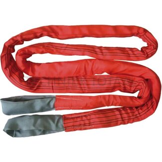 GRANIT Sleepkabel 35 ton, 350 kN, 10 m, rood, 2 lussen