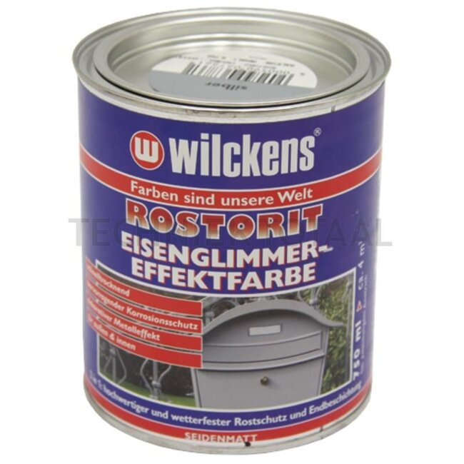 GRANIT Mica effect paint black - 750 ml tin