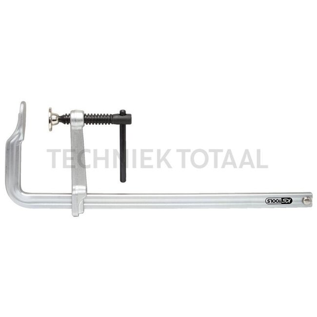 KS Tools Lijmtang van staal met knevel, 120 - 300 - 7881450312, 145.0312 | Spandiepte: 120 mm | Spanbreedte: 300 mm