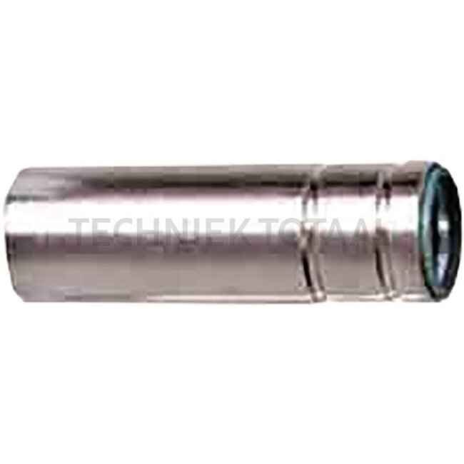 Gasmondstuk cilindrisch - Uitvoering: Steekbaar, NW Ø: 18 mm, Ø B 18 mm