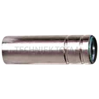 Gasmondstuk cilindrisch - Uitvoering: Steekbaar, NW Ø: 16 mm, Ø A 16 mm