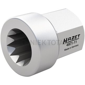 Hazet Remklauw terugstel dopsleutel Ø 15 mm, lengte 18 mm, 11-tands