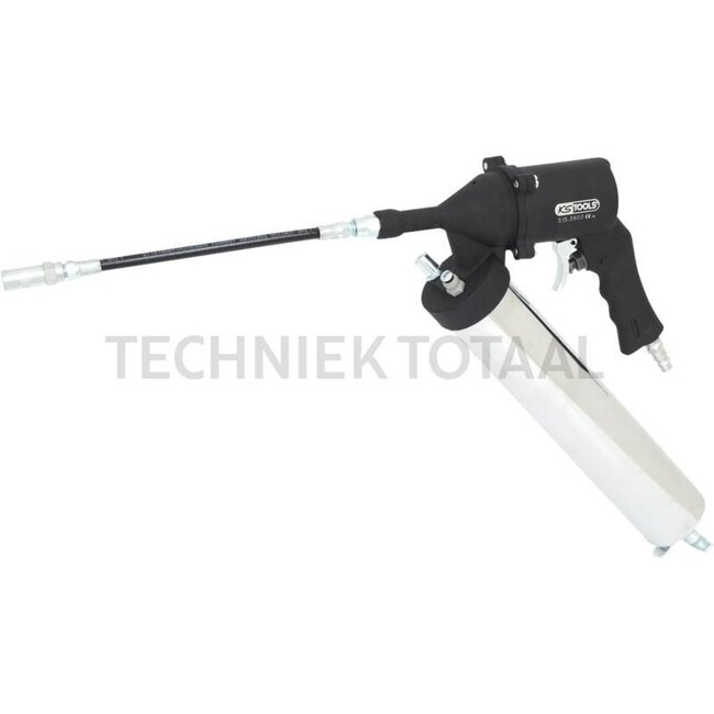 KS Tools Luchtdruk vetspuit - 7885153900, 515.3900 | Technische gegevens: Vet pompen: één slag per activering van de trigger | Bedrijfsdruk in bar: 6,3