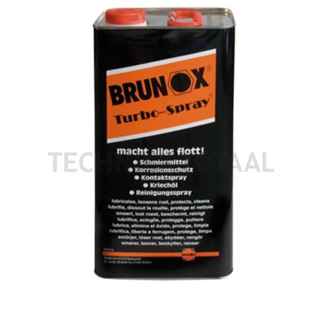 BRUNOX BRUNOX Turbo Spray, multifunction spray, - 5 litre canister - BR5