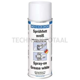 WEICON Spray grease white - 400 ml spray can