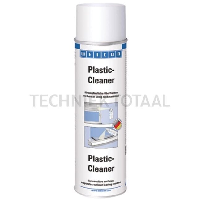 WEICON Plastic Cleaner - 500 ml spray can - 11204500