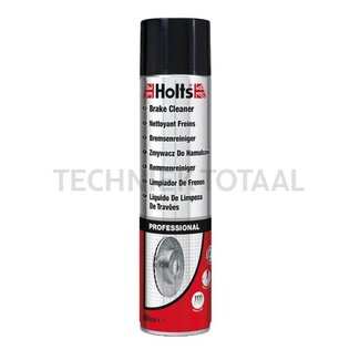 Holts Brake cleaner Cleaner for disc brakes, hydraulic parts, engine. Removes oil and grease. The cleaned, dry metal parts can be handled immediately after application. - 600 ml