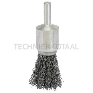 KS Tools Penseelborstel, staaldraad, 0,5mm, Ø 19 Ø 19 mm - Materiaal: Staal, Materiaaldikte 0,5 mm, D1 17 mm