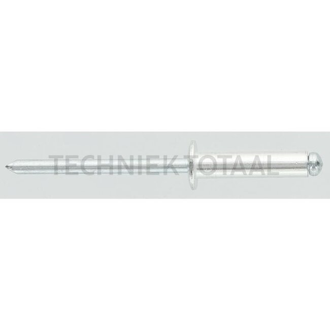 GRANIT blind rivet - 500 pcs. - 48788402 05X020, L158448 | Hole Ø: 5.1 mm | DIN: 7337 | Ø dk: 9,5 (-0,8) mm | K: 1,1 (+/-0,3) mm | Clamping range: 12,0 - 15,5 mm | Clamping length l: 12 - 16 mm | Length: 20 mm | Nominal size: 5x20 mm | Ø d: 5 mm | ISO no.: 15977