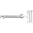 Hazet Double open-ended spanner - 440-13 - 440-13