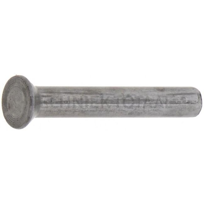GRANIT Rivets countersunk head 6 x 14 mm, DIN 661, steel - 132 pieces
