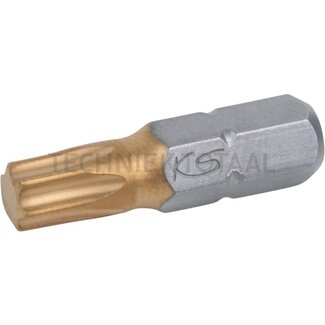 KS Tools 1/4" TIN bit TX, 25mm, T25