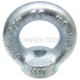 GRANIT Ringmutter M12 x 2, Ø 12 mm, Höhe 53 mm, DIN 582, Stahl