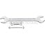 Hazet Double open-ended spanner - 450N-17X19 - 450N-17X19