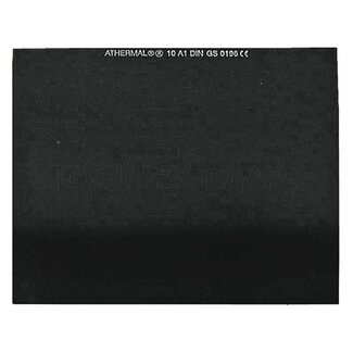 Schweißglas 90 x 110 mm, Stärke 2,9 mm, Schutzklasse 11 A DIN, grün