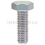 GRANIT Hexagon head bolt M10x30 DIN 933 - 901742