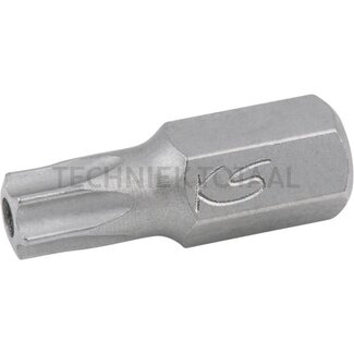 KS Tools 10mm CLASSIC Bit voor TX-schroeven met boring, L=30mm, TB40