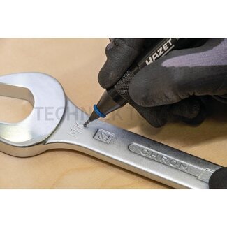 Hazet Graveerpen HRC55 6,3 bar, 150 mm, slanglengte 1,5 m
