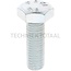 GRANIT Hexagon head bolt M10x30 DIN 933 - 100 pcs.