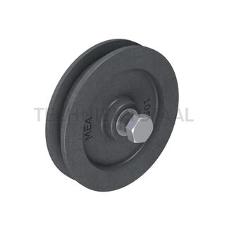 Replacement sliding door roller Ø 75 mm, lose