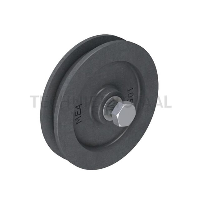 Replacement sliding door roller Ø 160 mm, lose - M10330471