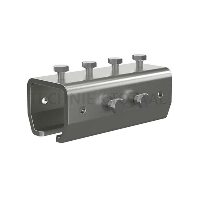 Runner rail connecting sleeve 140 mm lang - 9041M