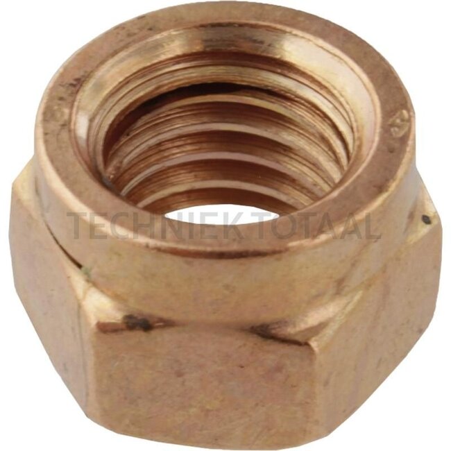 GRANIT Thermag zeskantmoer M10x1,5 - 485980 M10 SW14 | DIN: 88105 | Ø D (mm): 10 | Materiaal: staal | Type: Thermag moer | Spoed: 1,5 | Draad: M10 | Sleutelmaat (mm): 14 | Borgmoer: ja | Oppervlakte: galvanisch verkupfert