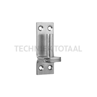 Plattenhaken breit, Dornstärke 13 mm, Abstand Platte bis Dorn 25 mm