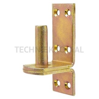 Plaatduim ruime afstand pendikte 16 mm, afstand 25 mm, verzinkt