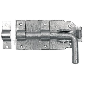 Stalgrendel verzinkte schuifgrendel, afsluitbaar, met 14 mm doorn, stalgrendel - Pendikte 14 mm