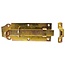 Stable gate latch with latch stop, hot-dip galvanised, lockable, with 14 mm striker