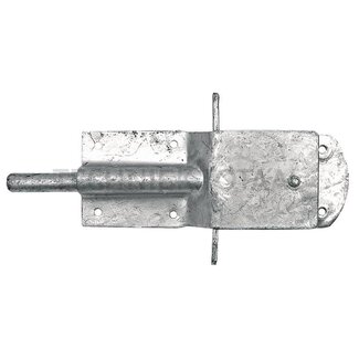 Stalgrendel verzinkte schuifgrendel afsluitbaar - 15 mm pen