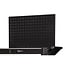 GRANIT BLACK EDITION DynamicPro perforated wall Including hook set